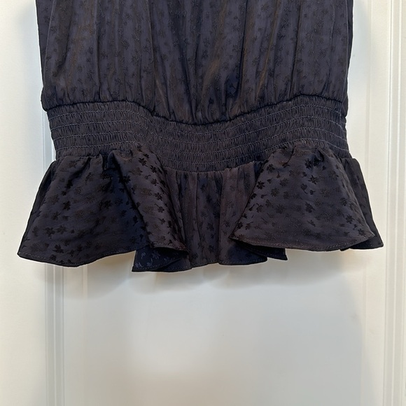 NEW KATHARINE KIDD Penelope Top SIZE large Dark Navy blue - Picture 6 of 11